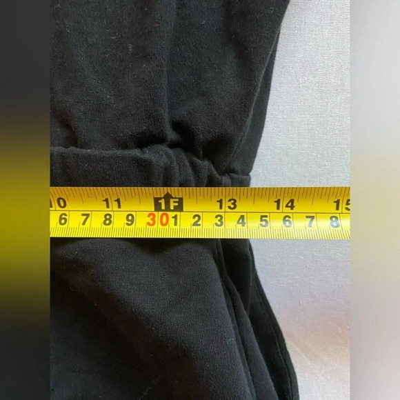 Smash & Tess Malibu hooded black zip up Romper Sz XS - Picture 11 of 11